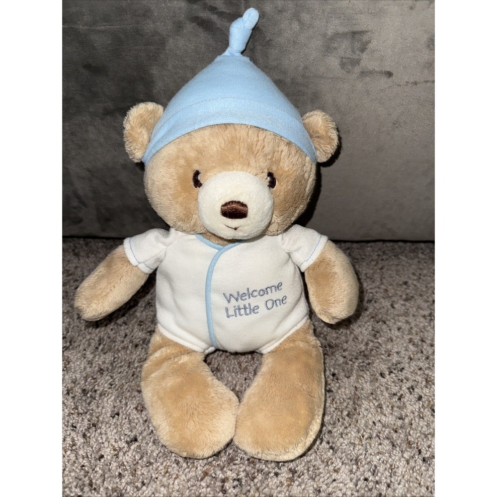 Baby Gund, Welcome Little One blue‎ boy bear